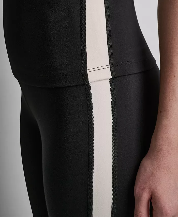 Women's Side-Stripe High-Rise Flared Leggings - thumbnail 9