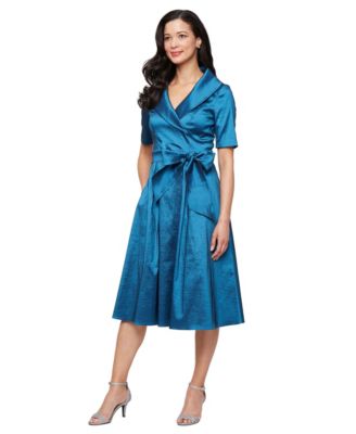 Petite Portrait Collar Dress