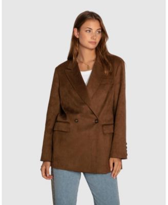 Women's Charmer Faux Suede Blazer