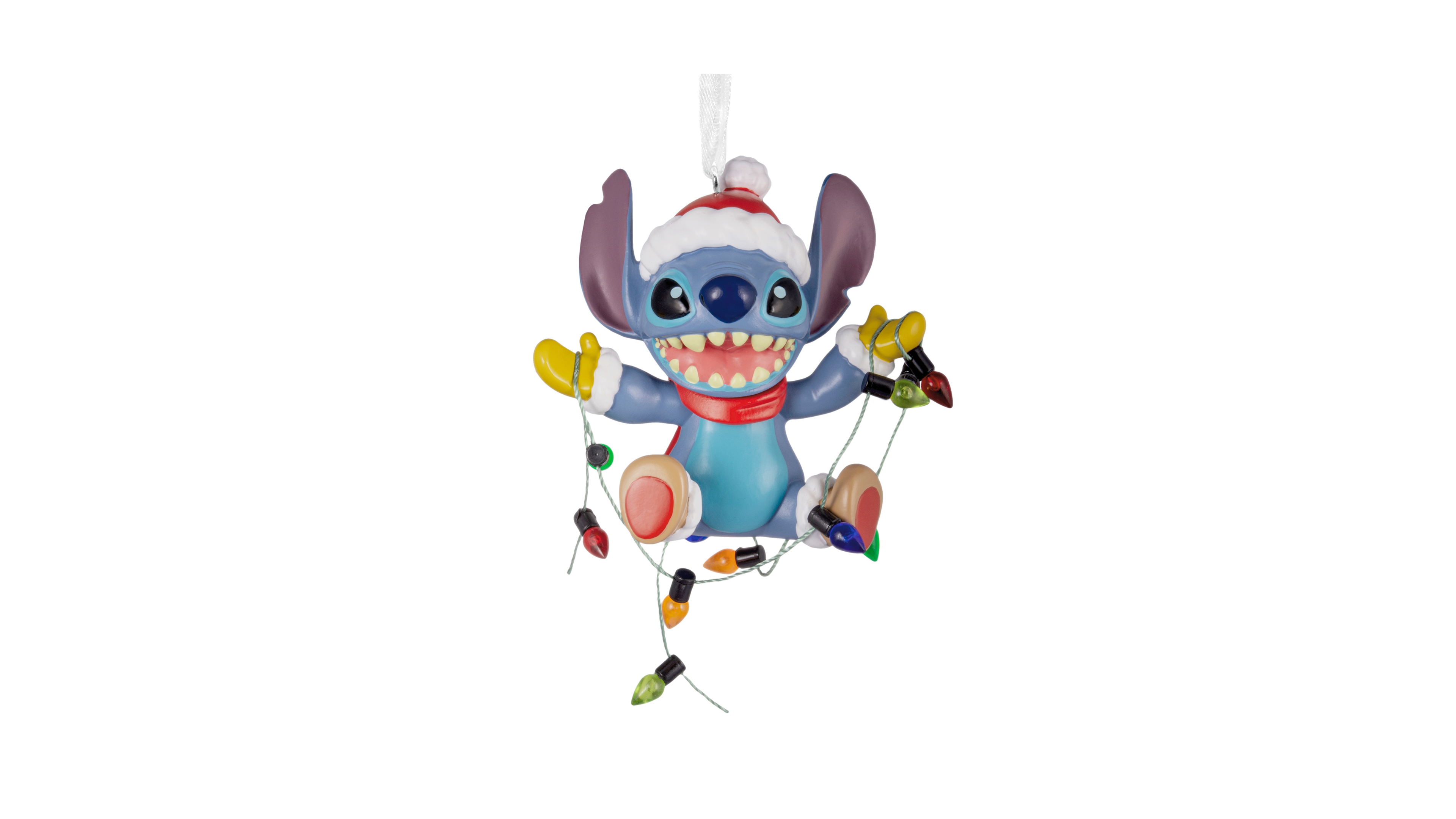 Hallmark Christmas Ornament Disney Stitch With Light String