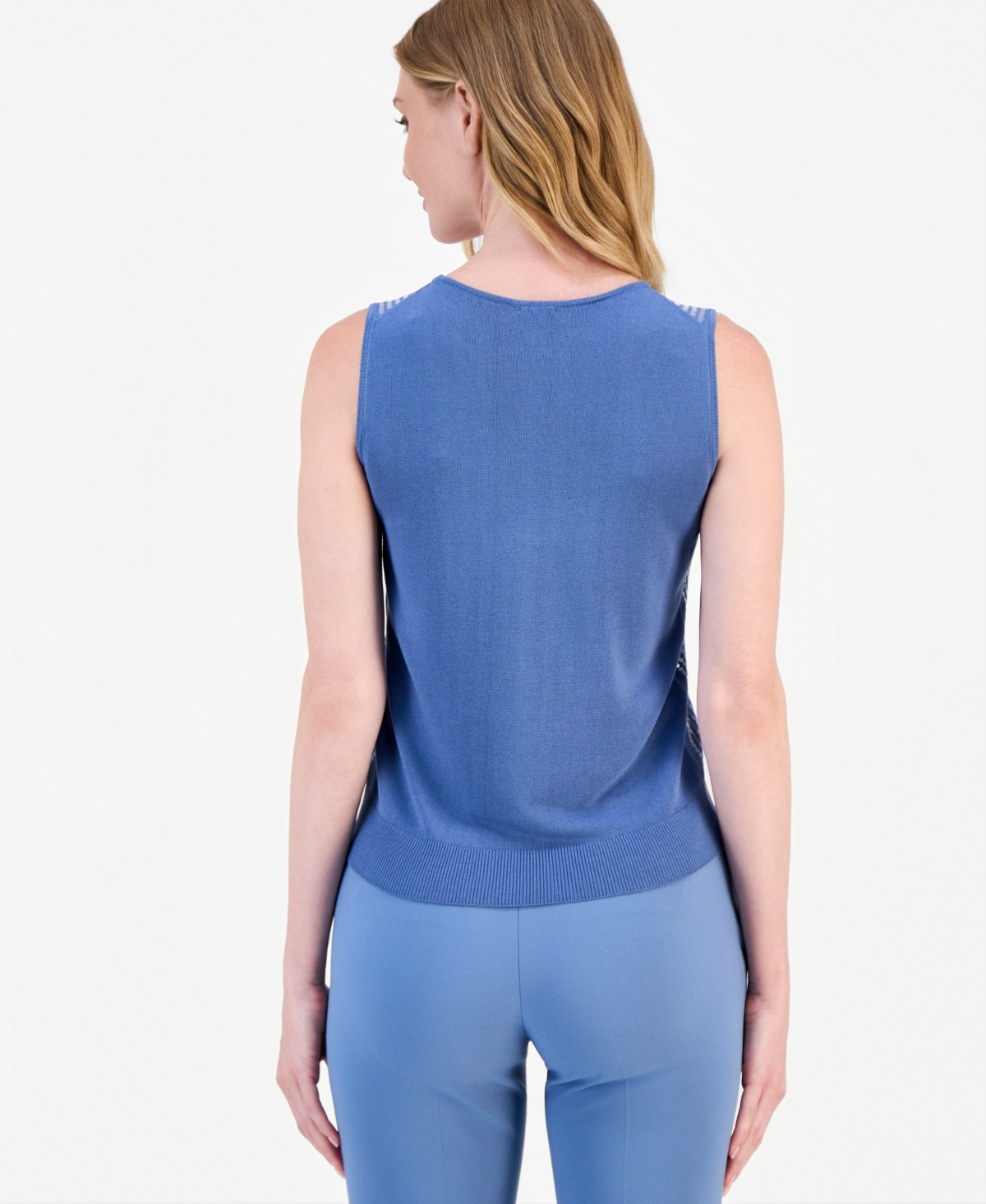 Anne Klein Women's Sequin Tank Top