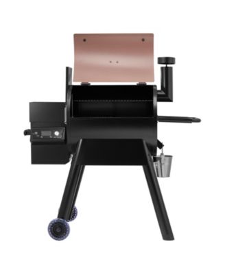 Wood Pellet Grill Smoker, BBQ Grill with Cook Area and WiFi Control