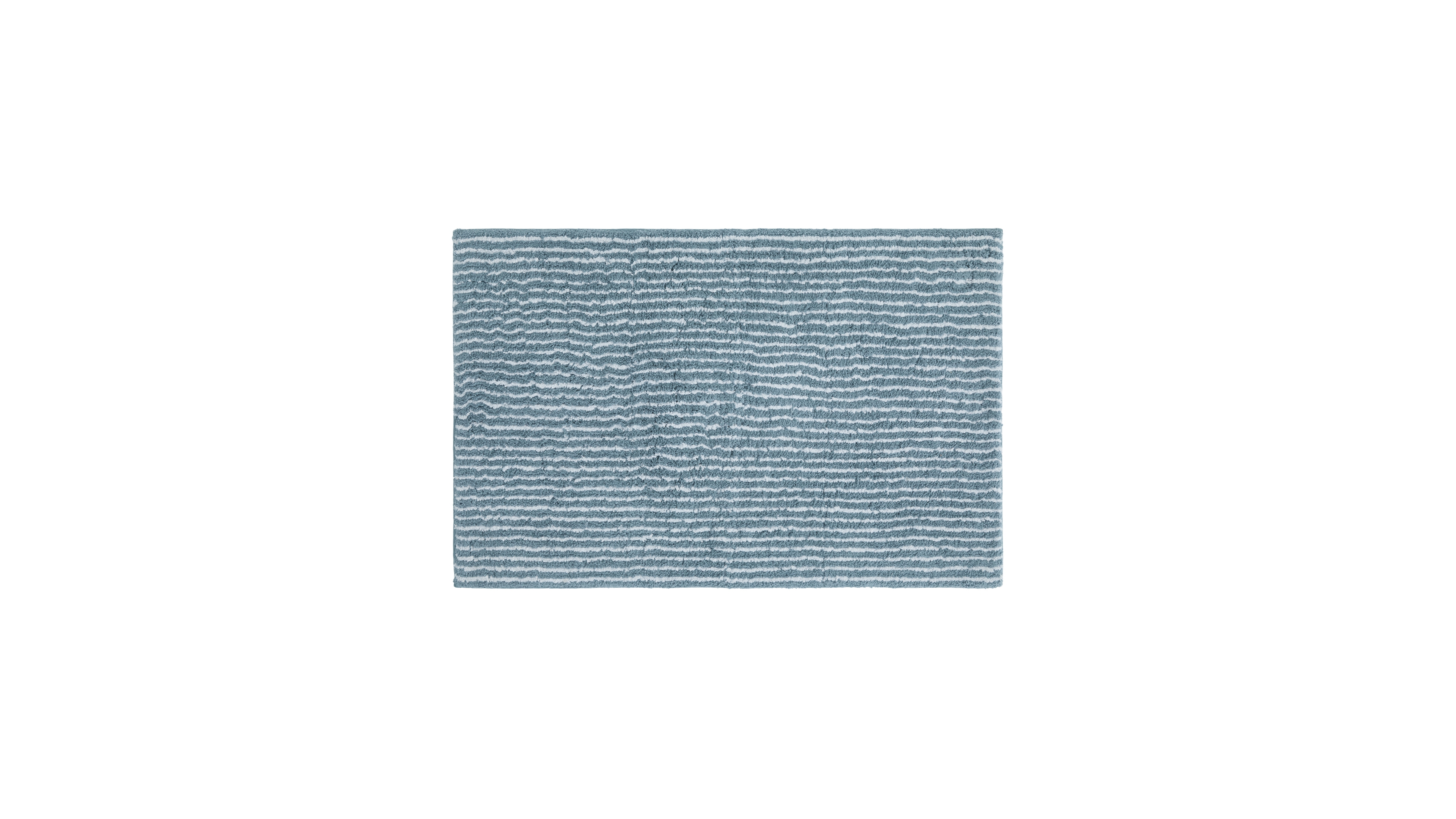 ienjoy Home Pinstripe Cotton Bath Mat, 34" x 21"