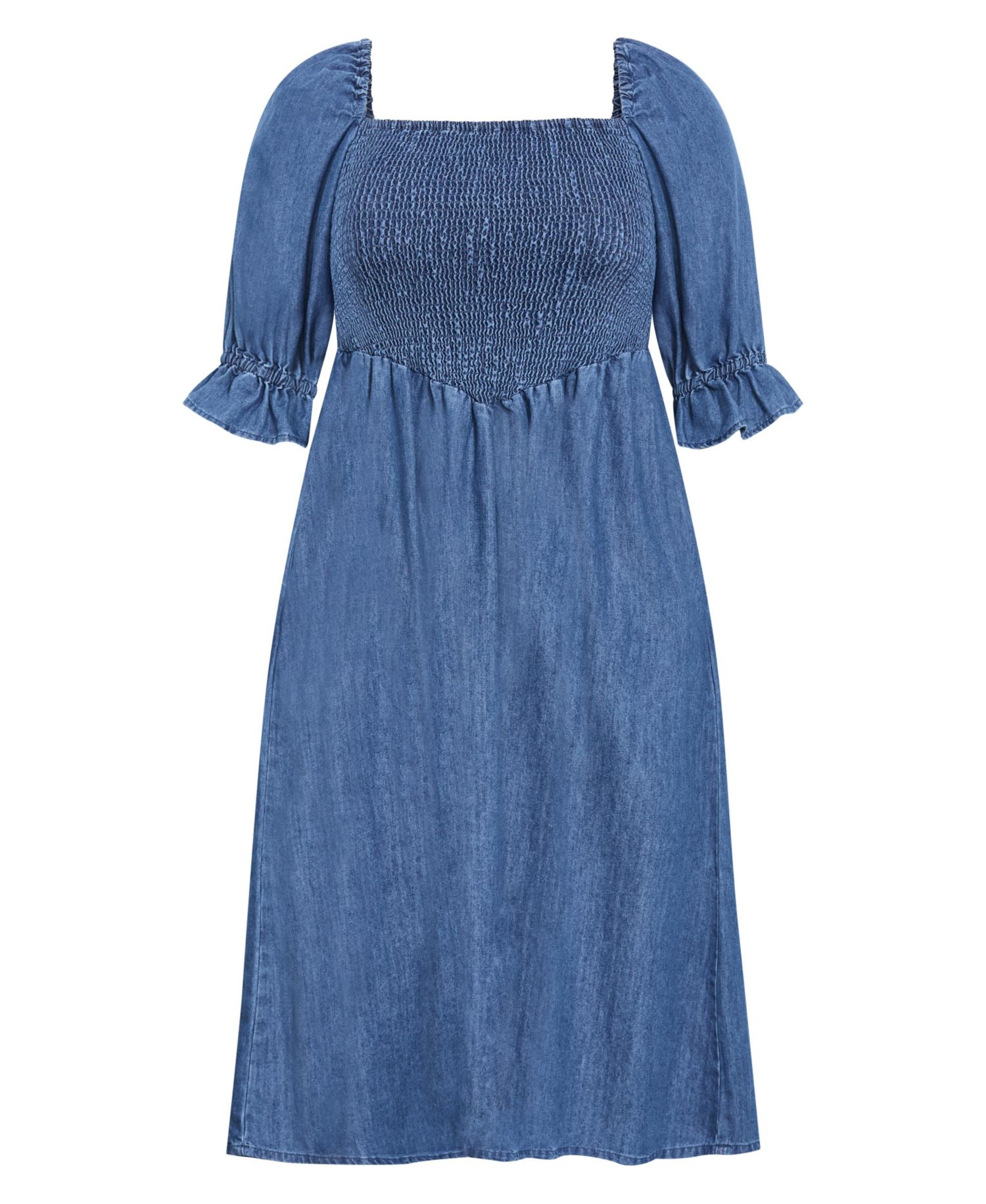 Women's Kaitlyn Denim Midi Dress