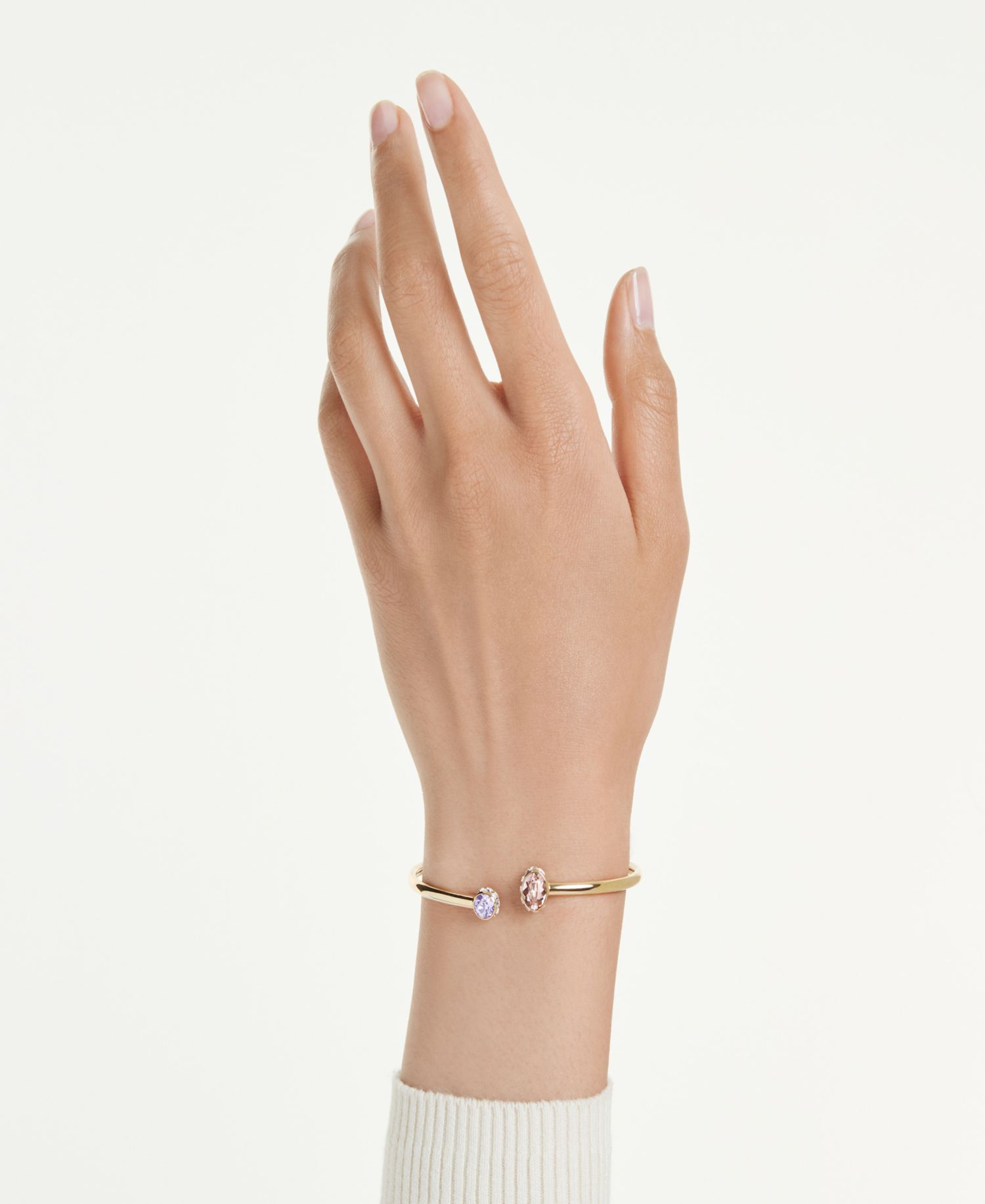 Gold-Tone Plated Chroma Bangle Bracelet