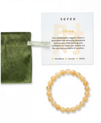 seree Smiley face - Green jade signet ring - Yellow
