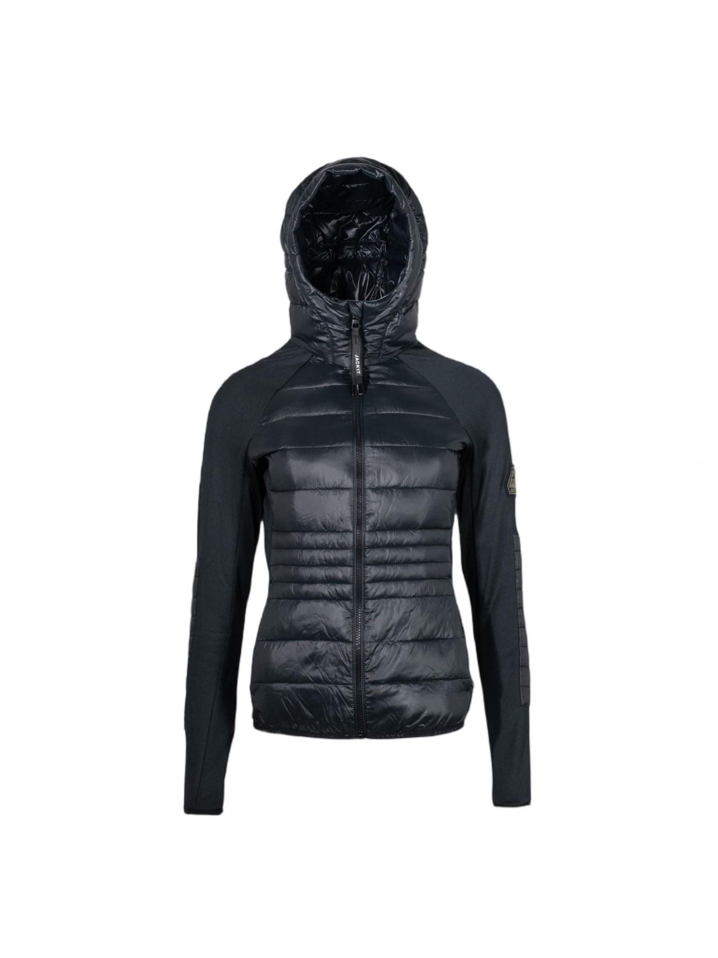 Женская куртка JACK1T Calypso Hybrid Hooded, цвет: Чёрный — фото 6