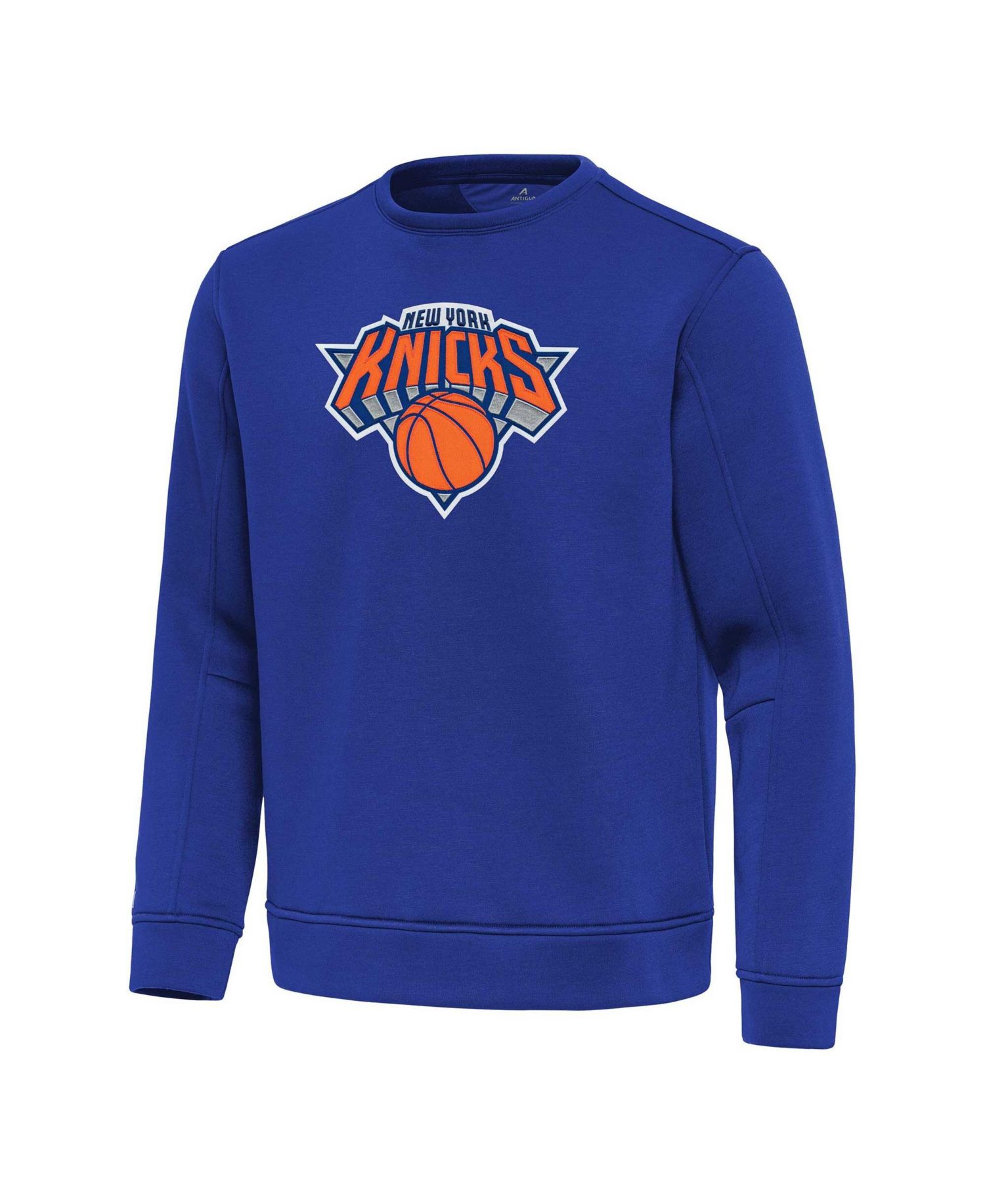 Men's Blue New York Knicks Relevant Pullover Sweatshirt