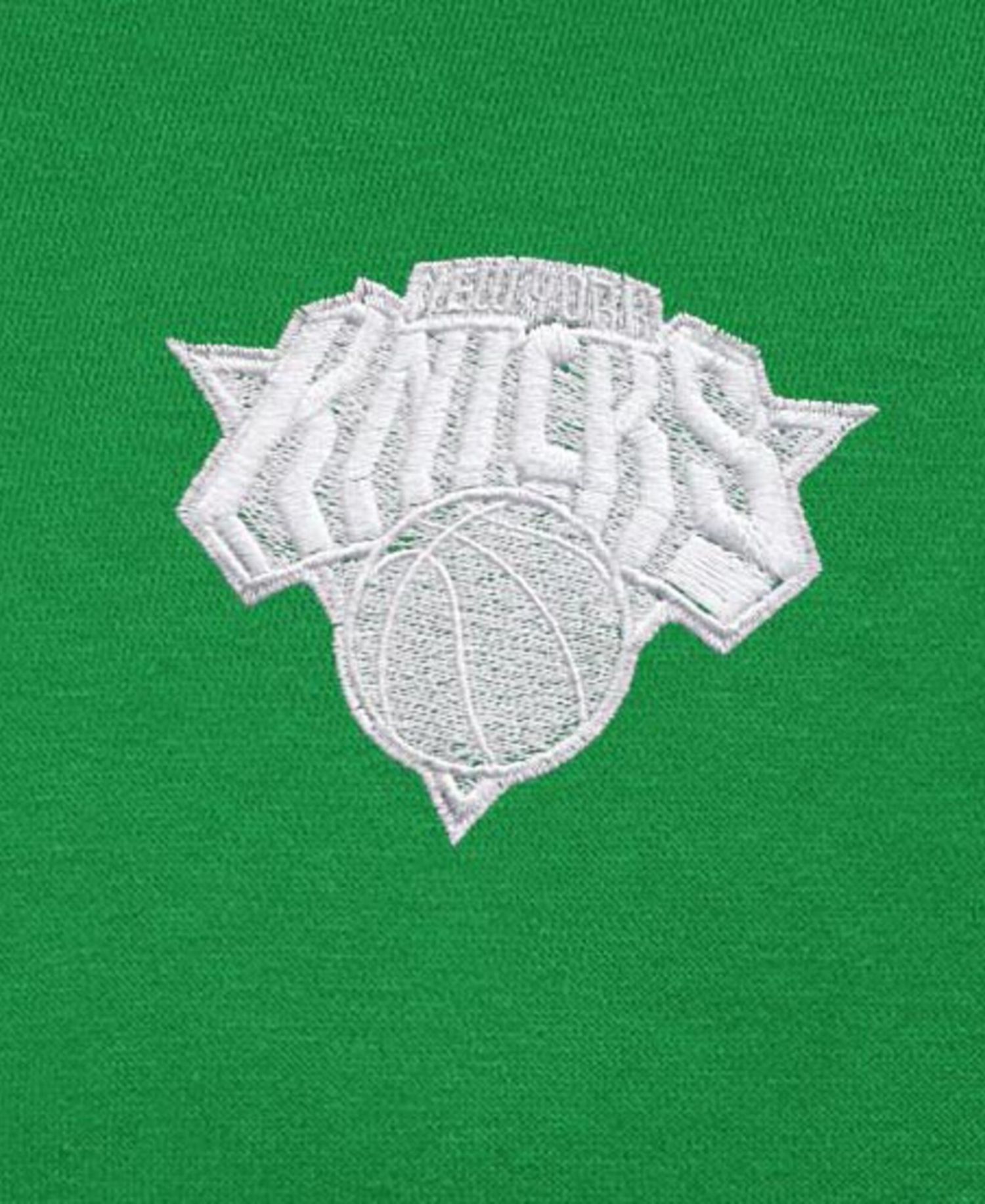 Men's Kelly Green New York Knicks St. Patrick's Day Victory Raglan Pullover Hoodie