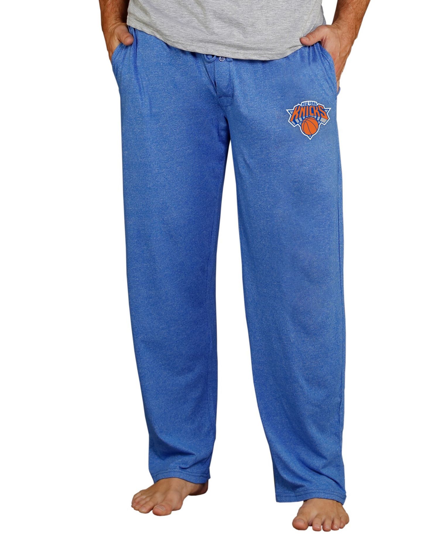 Men's Royal New York Knicks Quest Knit Lounge Pants