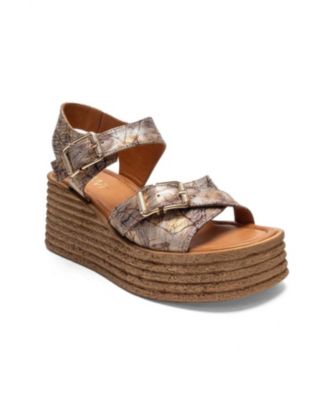 Women's Mirette Leather Platform Sandal
