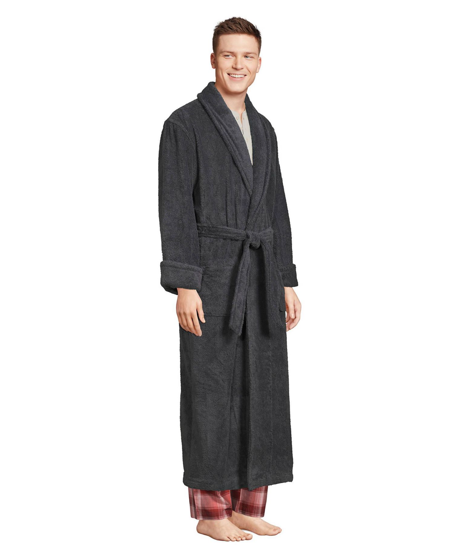 Men's Full Length Turkish Terry Robe