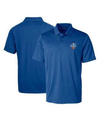 Men's Blue Arnold Palmer Invitational Prospect Textured Stretch Polo Shirt