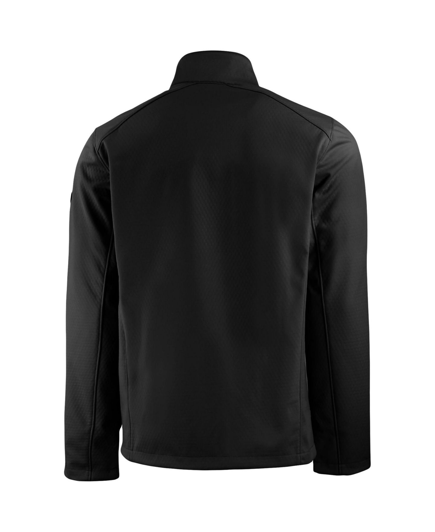 Мужская куртка Cutter & Buck Black Detroit Lions Evoke Eco Softshell Full-Zip — фото 3