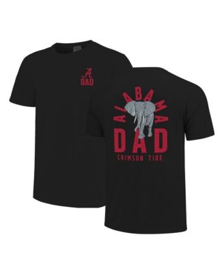 Men's Black Alabama Crimson Tide Father's Day Mascot Overlay T-Shirt