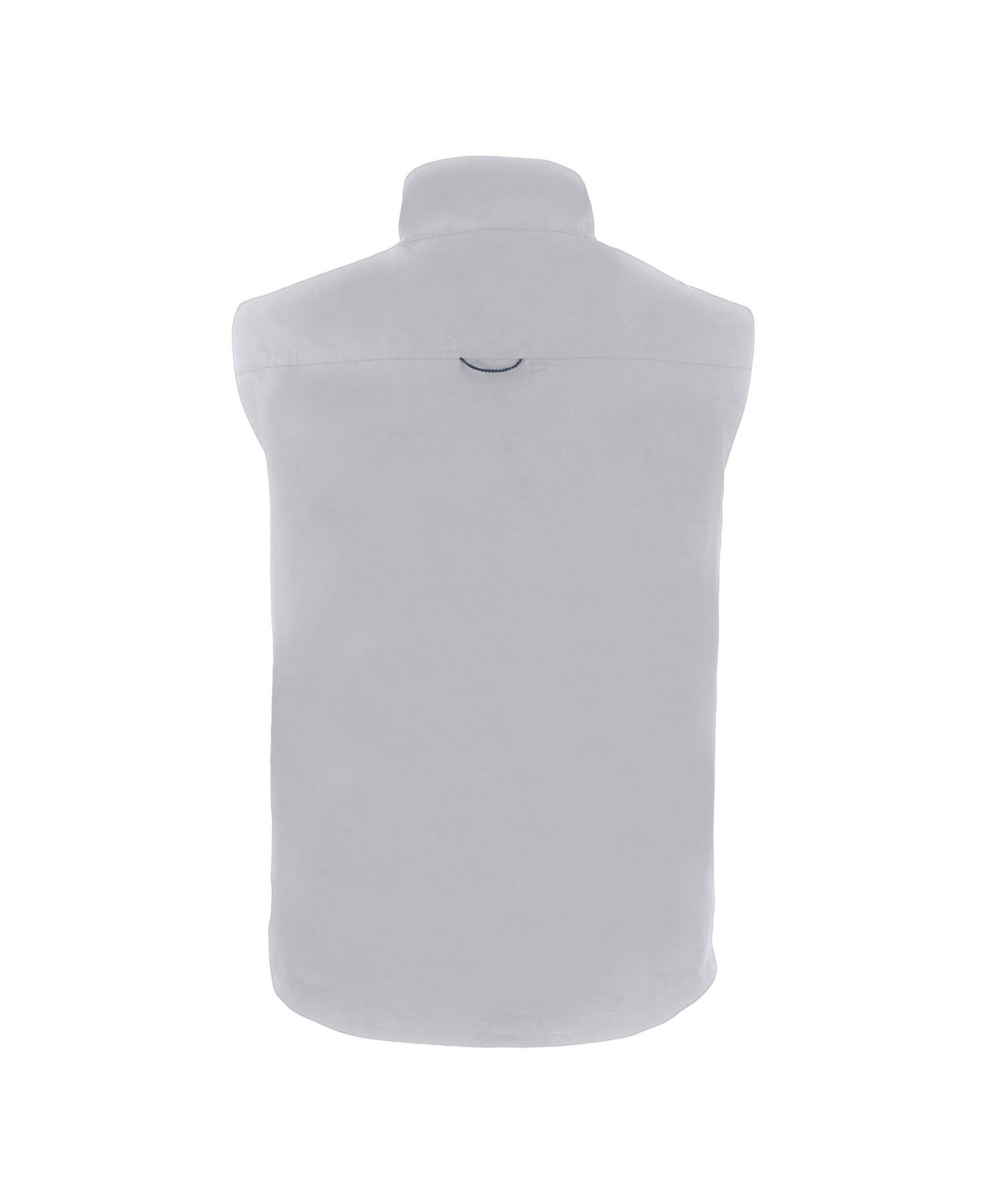 Men's Gray Los Angeles Dodgers Charter Eco Full-Zip Vest