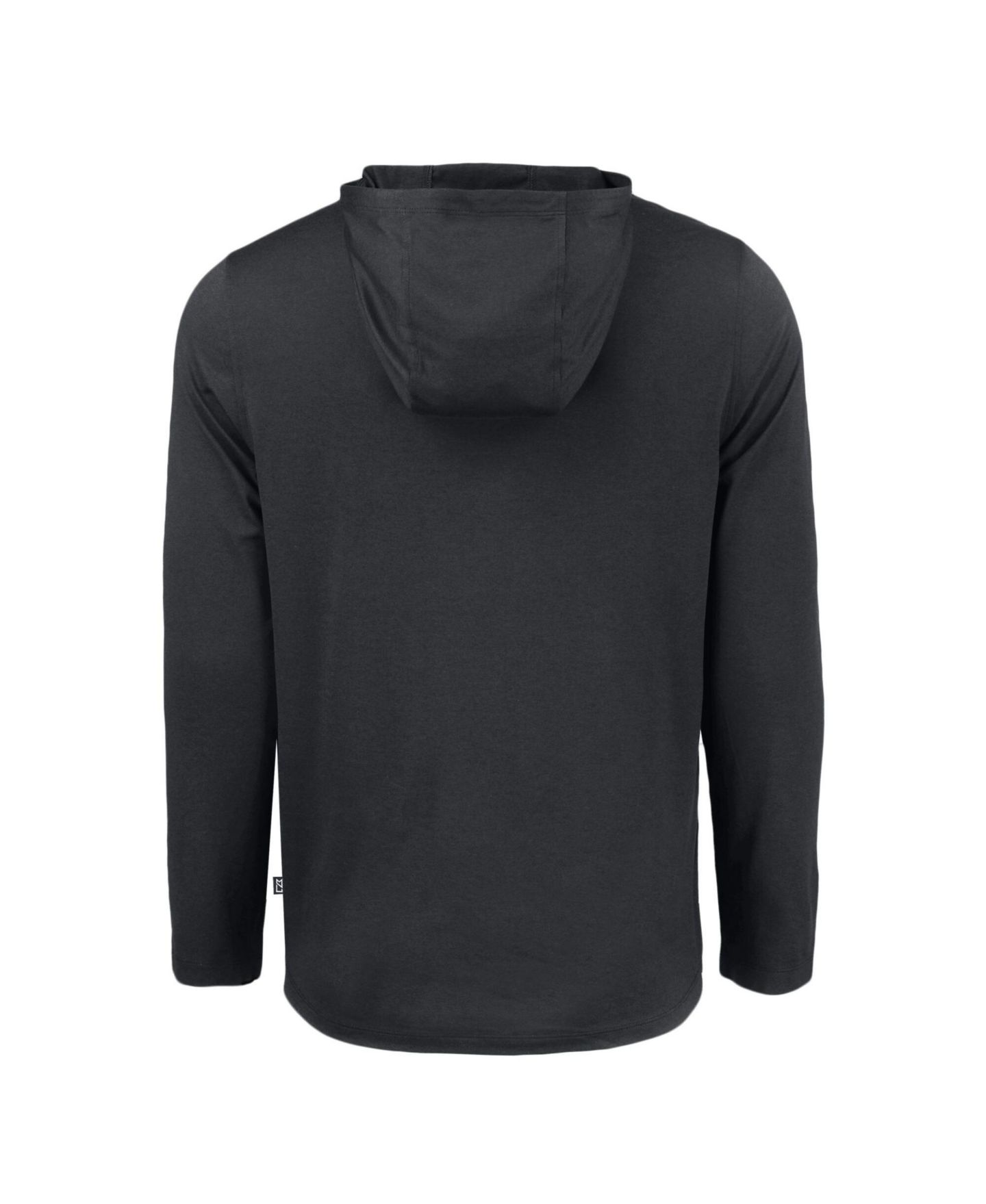 Мужское худи Cutter & Buck Black Los Angeles Dodgers Coastline Epic Comfort Eco Long Sleeve T-Shirt — фото 3