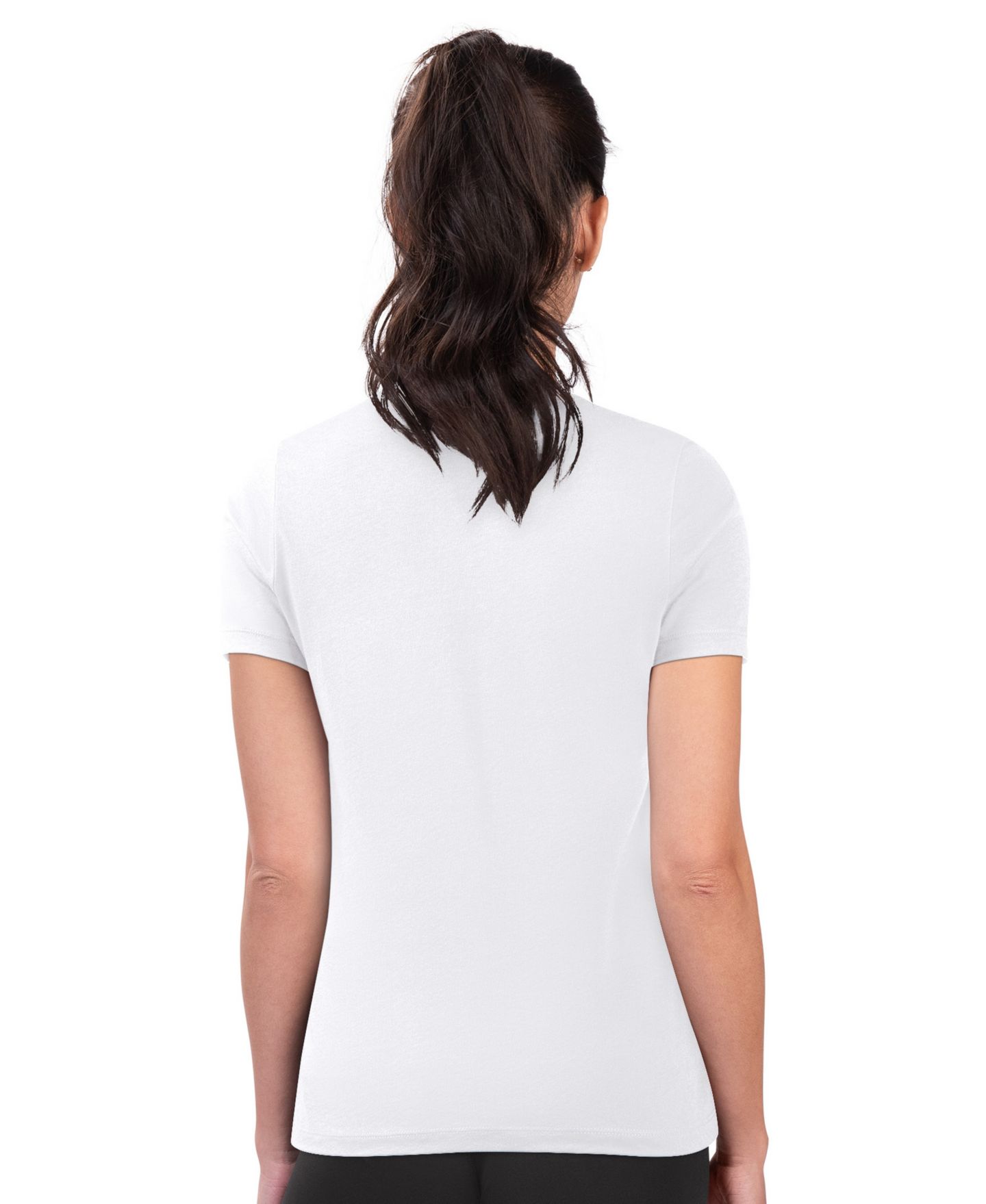 Женская футболка G-III 4Her by Carl Banks White New York Yankees Super-Slim Fit Lightweight City Graphic — фото 5