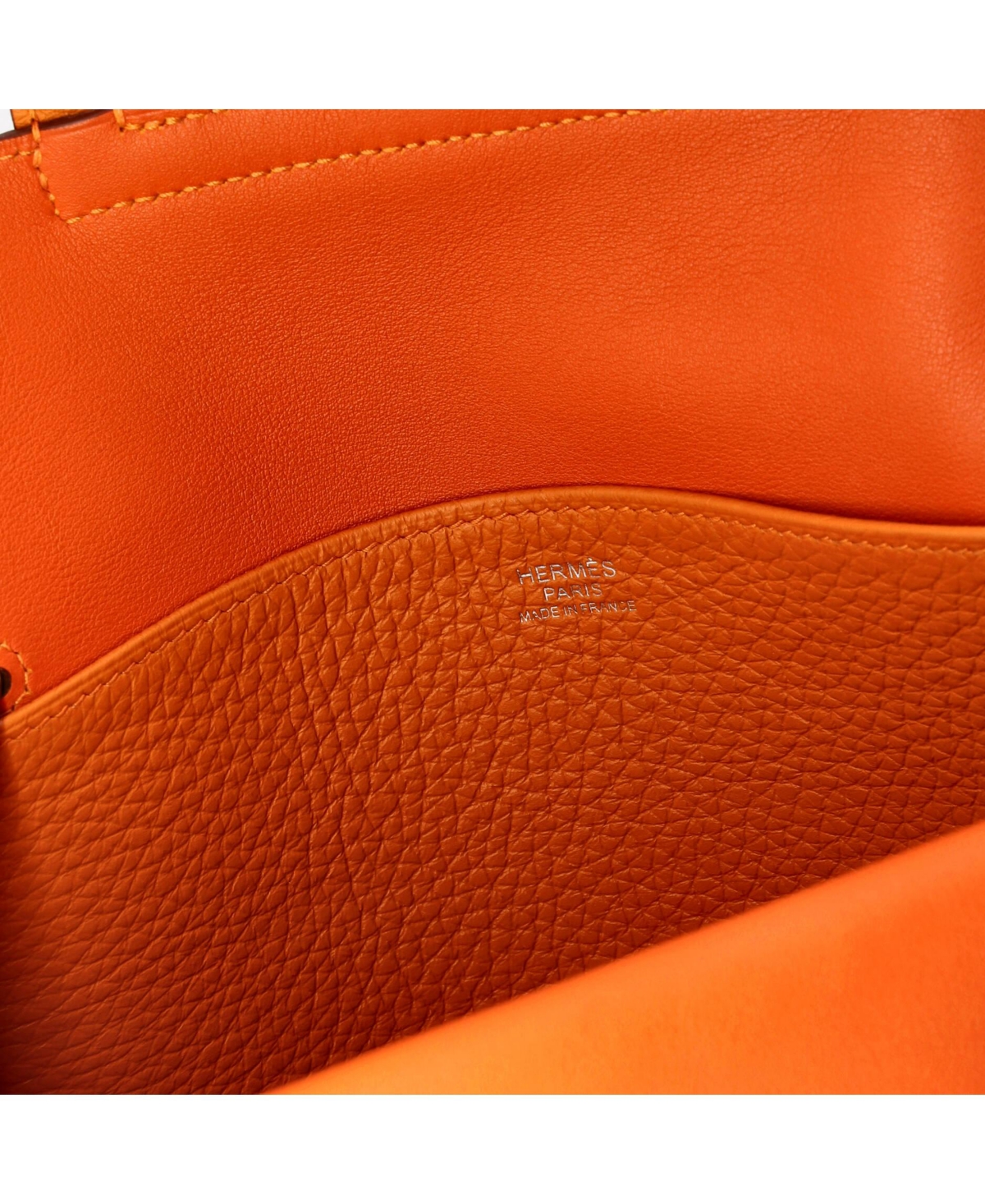 Pre-Owned HERMES 25 Halzan Bag Clemence