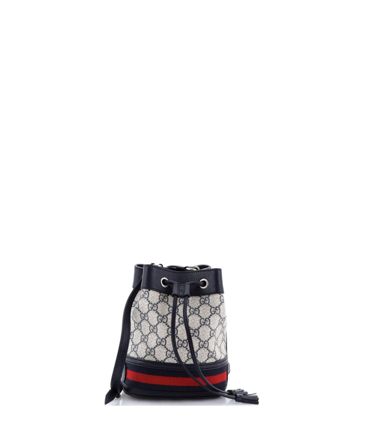 Mini Ophidia Bucket Bag GG Coated Canvas