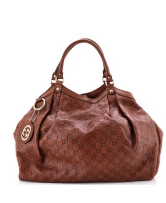 Large Sukey Tote Guccissima Leather