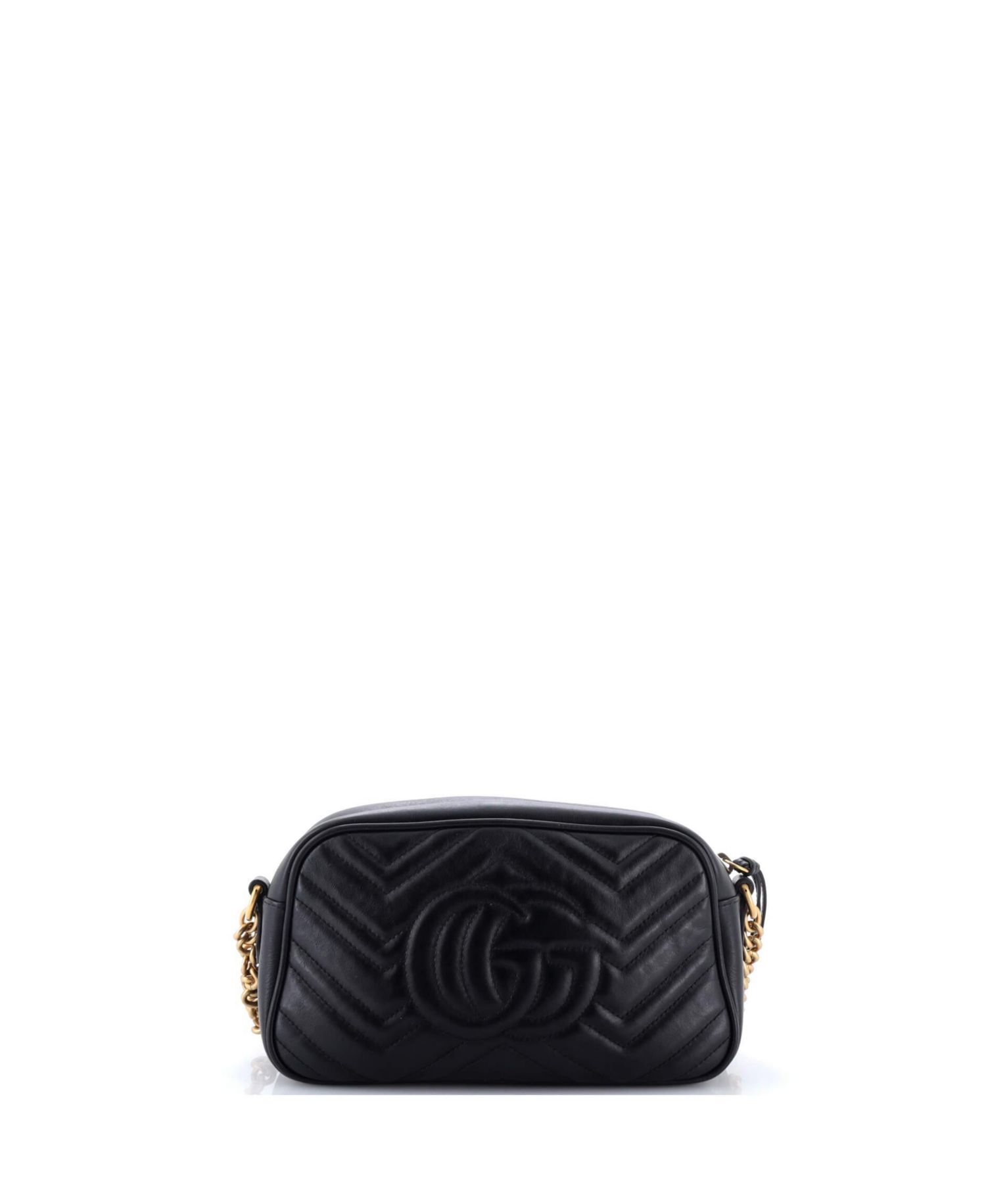 Small GG Marmont Shoulder Bag Matelasse Leather