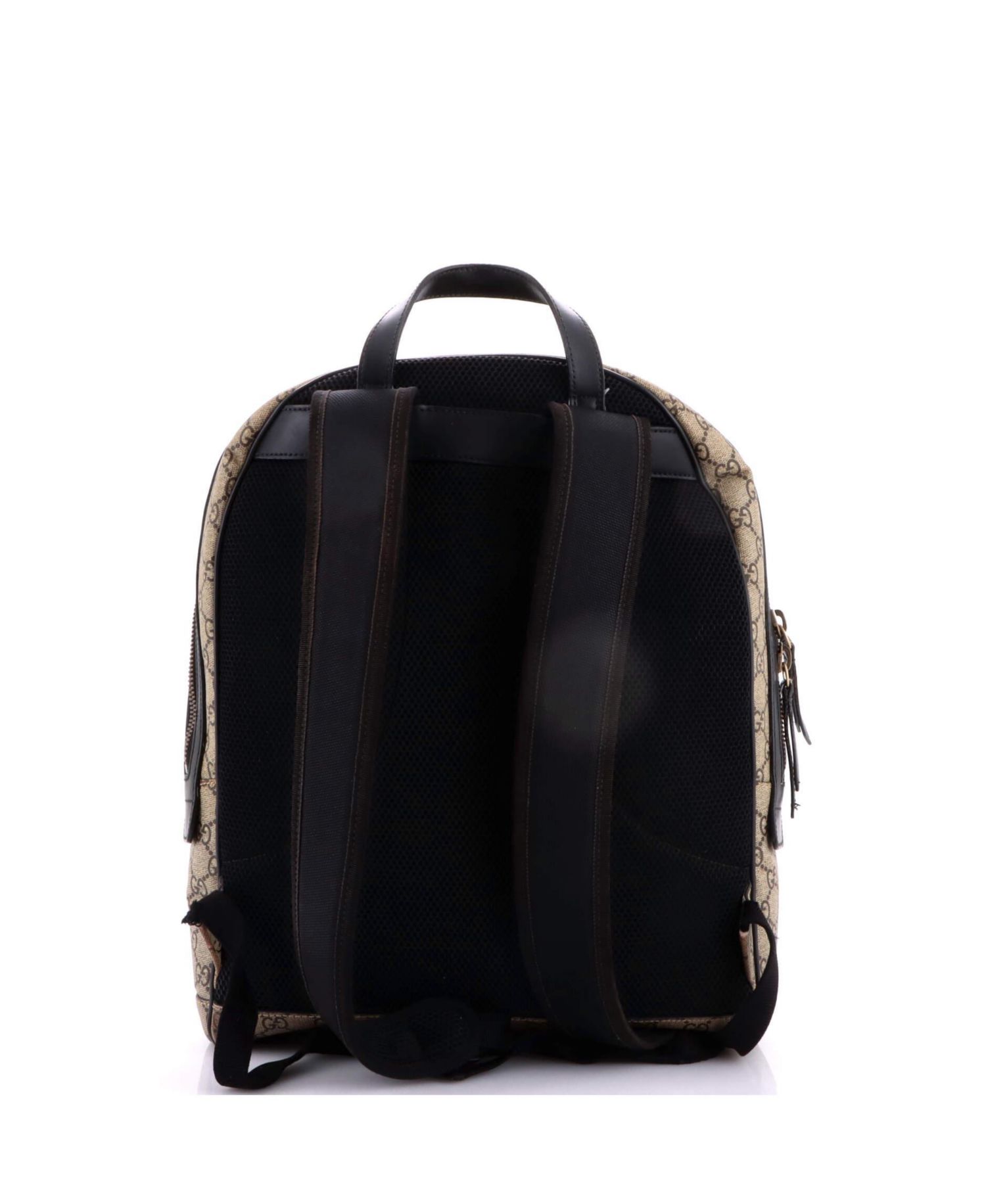 Medium Zip Around Backpack Printed GG Coated Canvas
