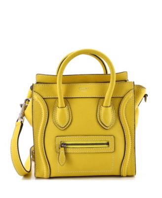 Nano Luggage Bag Grainy Leather