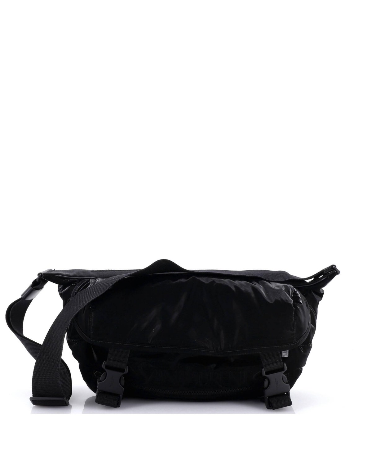 Pre-Owned Saint Laurent Logo Belt Bag Canvas