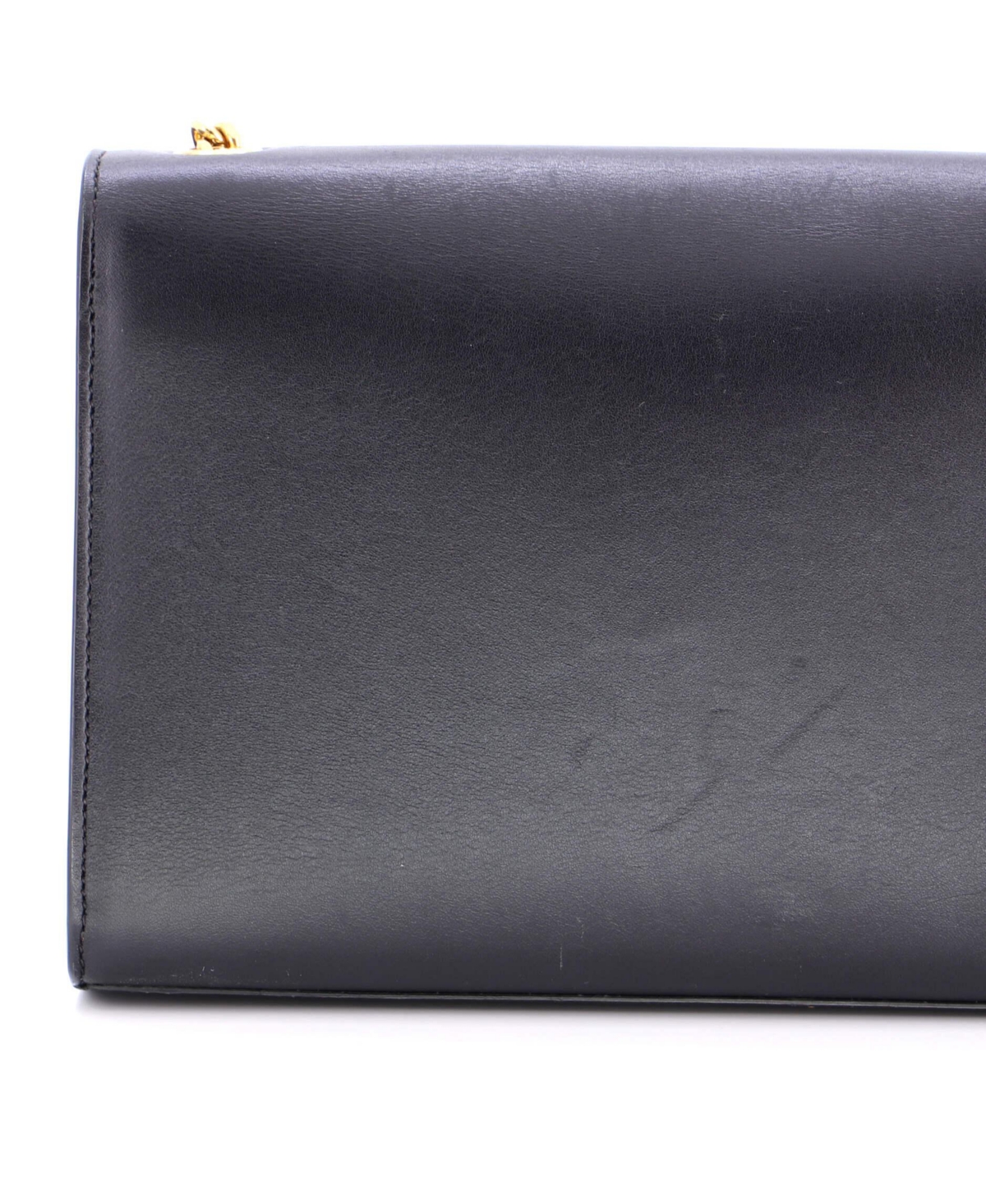 Pre-Owned Saint Laurent Medium Classic Monogram Tassel Crossbody Bag Leather
