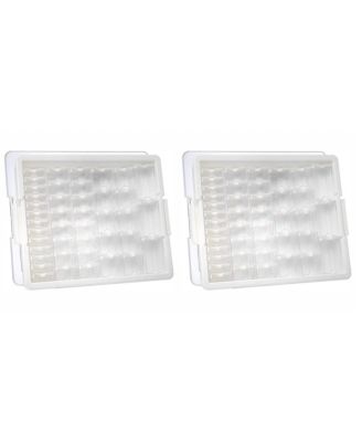 Elizabeth Ward 45 Piece Craft Supplies Organizer (2 Pack)
