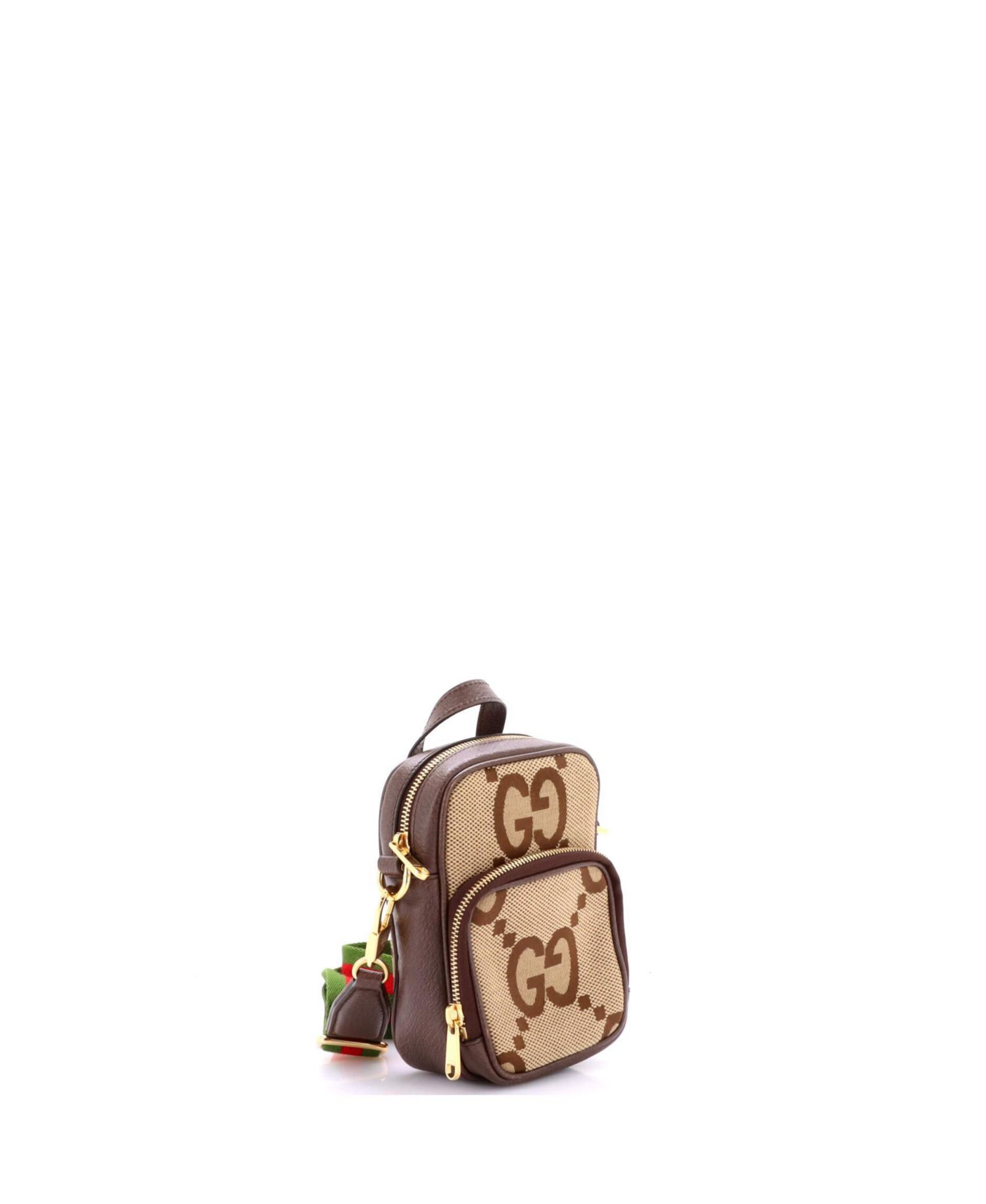Mini Front Pocket Web Crossbody Bag Jumbo GG Canva