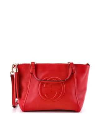 Small Soho Convertible Top Handle Bag Leather