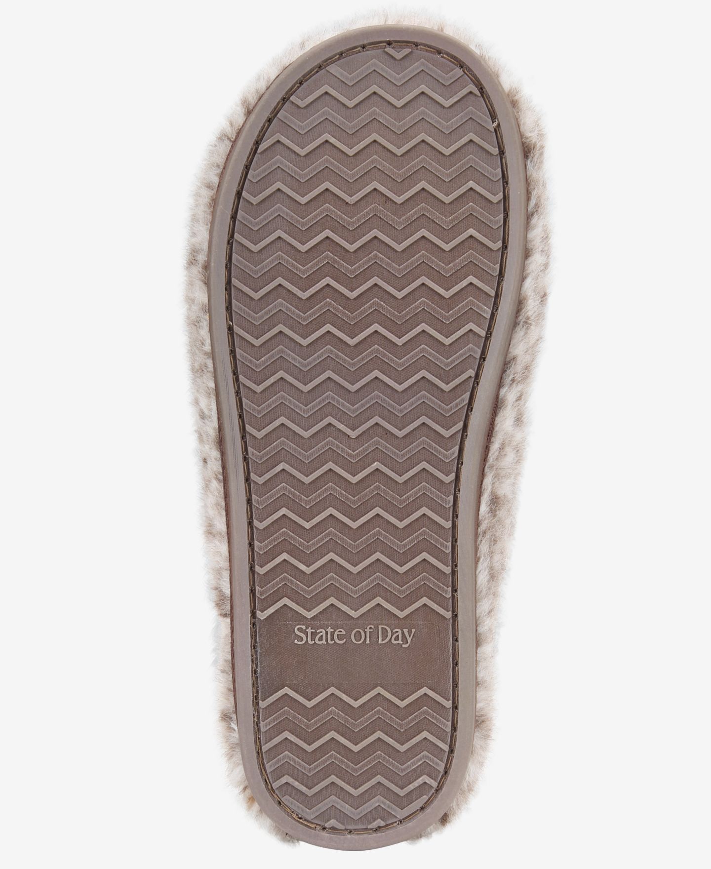 Женские тапочки State of Day Boxed Slippers, цвет: Леопардовый песочный — фото 6