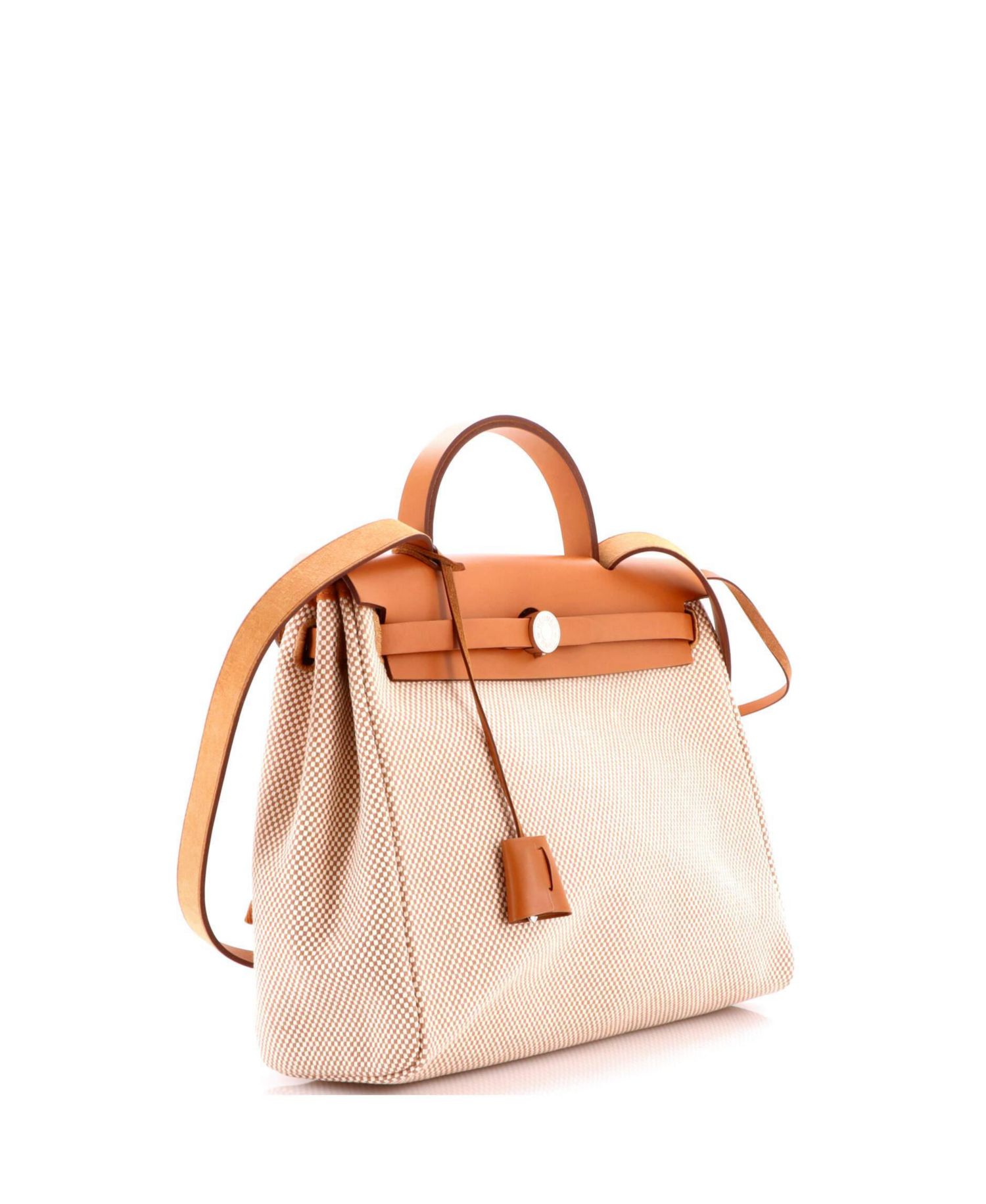 31 Herbag Zip Criss Viking Toile and Leather
