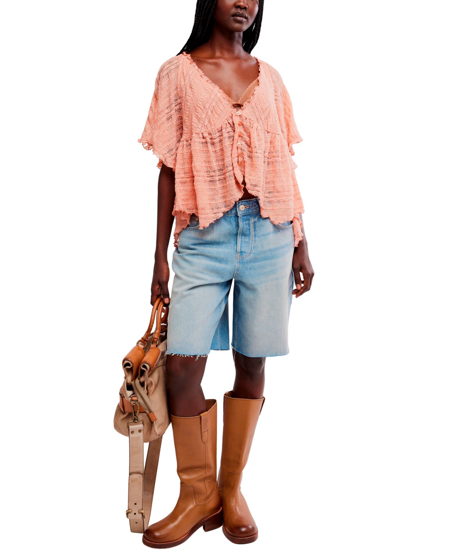 Women's In Your Dreams Plunge V-Neck Lace Top