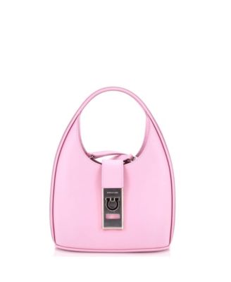 Mini Gancini Buckle Hobo Leather