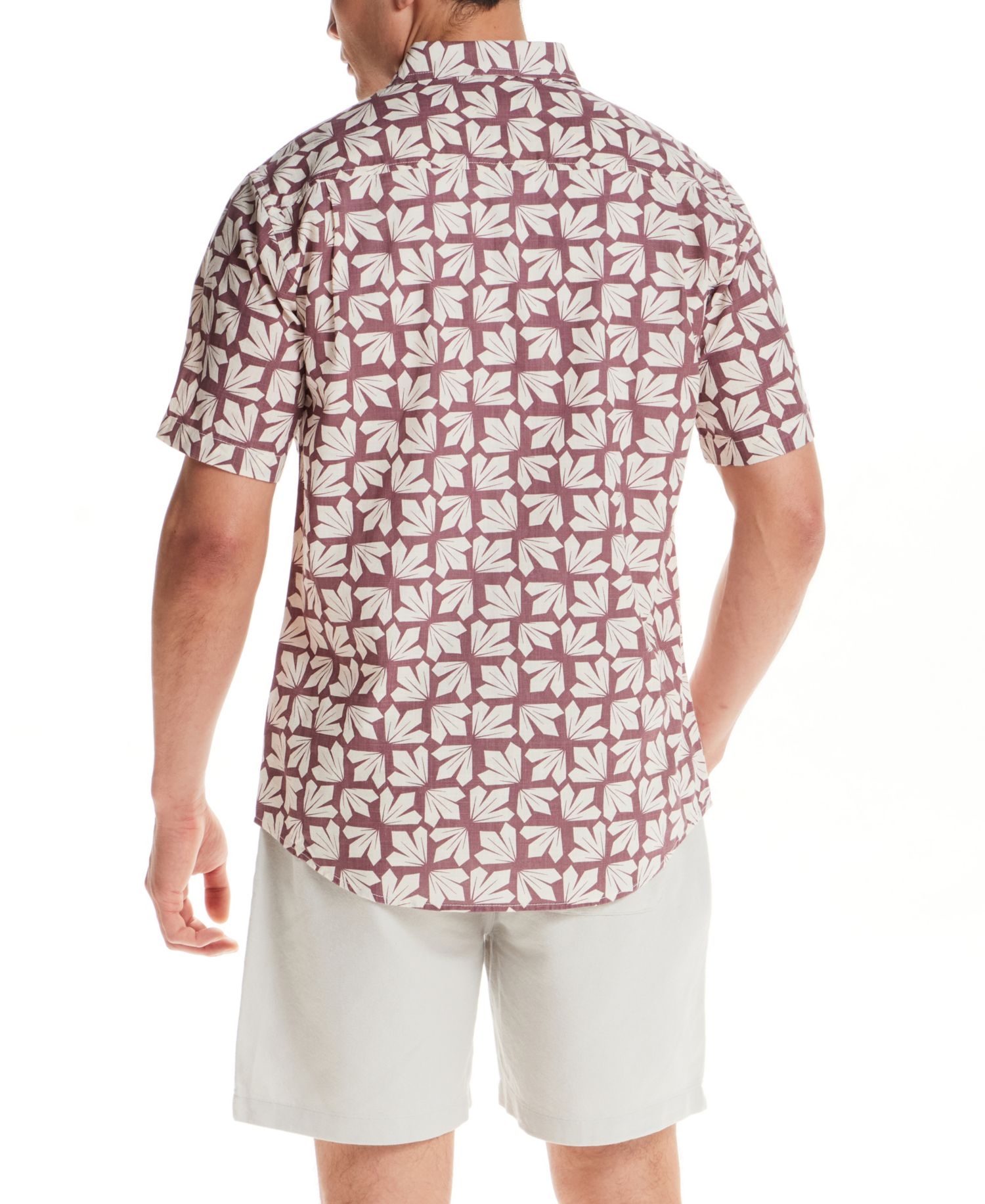Men's Button-Down Short-Sleeve Shirt