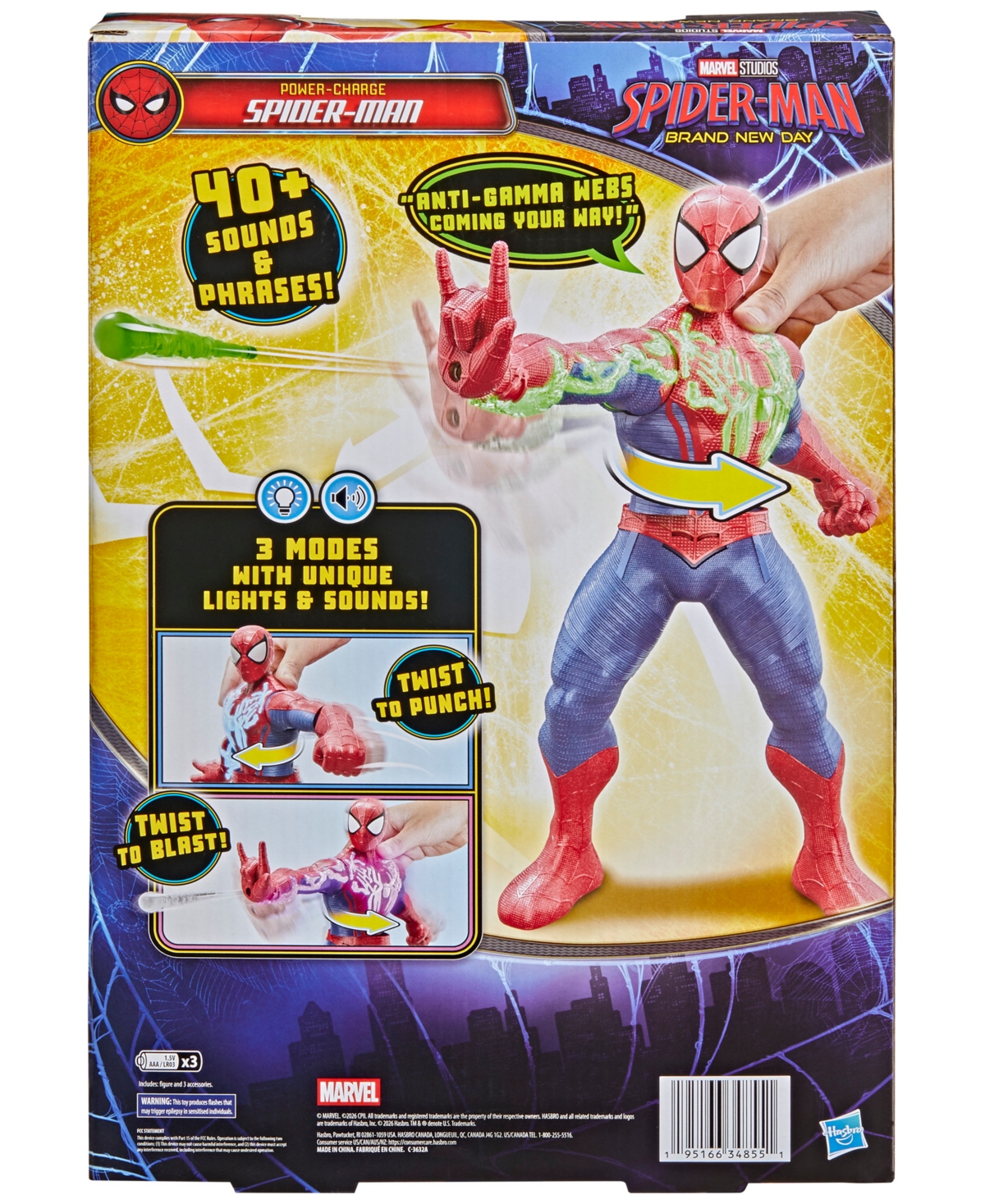 Spider-Man Power-Charge Spider-Man