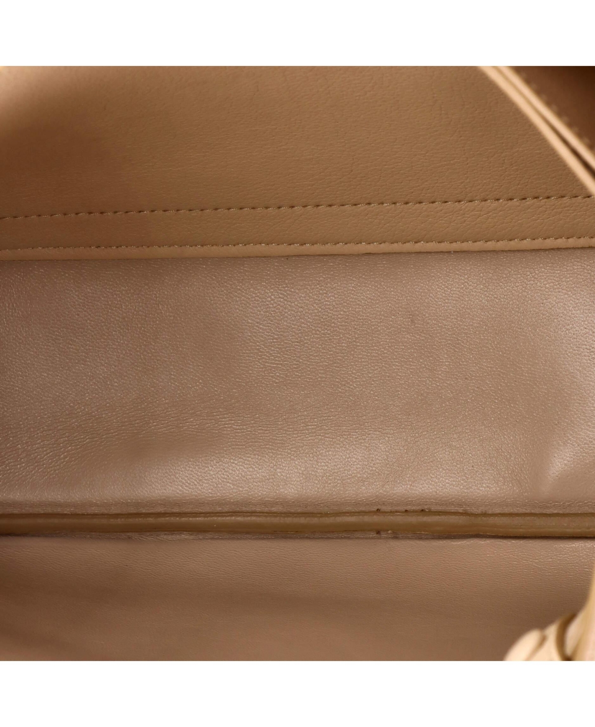 Pre-Owned Prada Medium Double Buckle Belt Tote Bag Leather