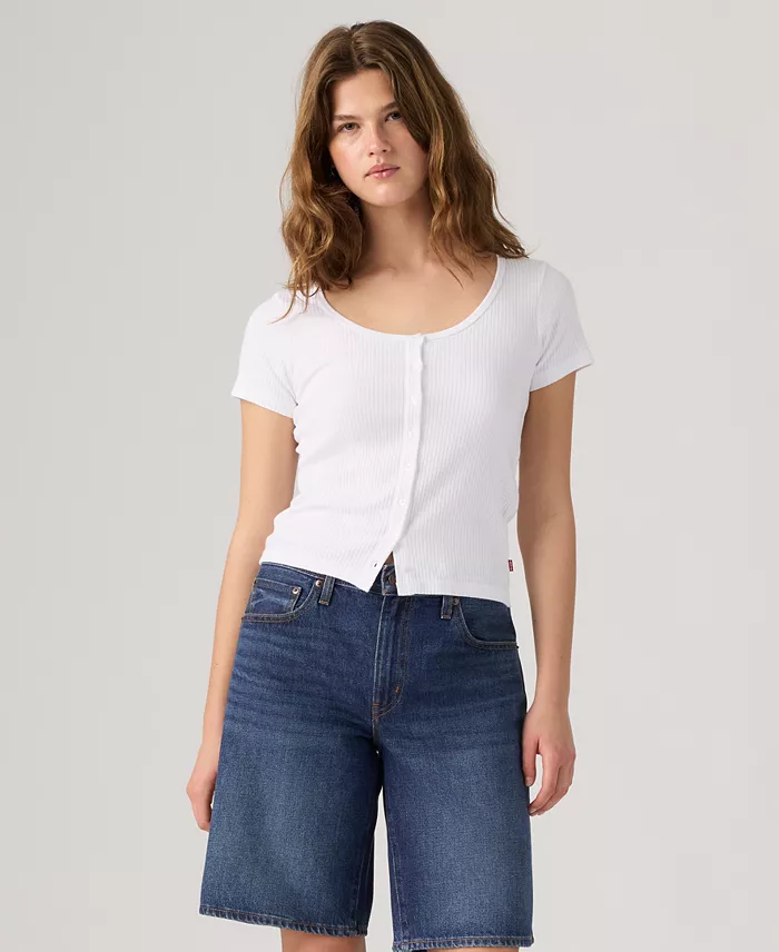 Women's Austen Button-Up Short-Sleeve Top - thumbnail 6