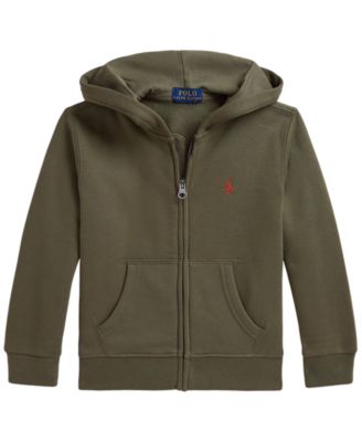 Boys' 2T-7 Fleece Full-Zip Hoodie