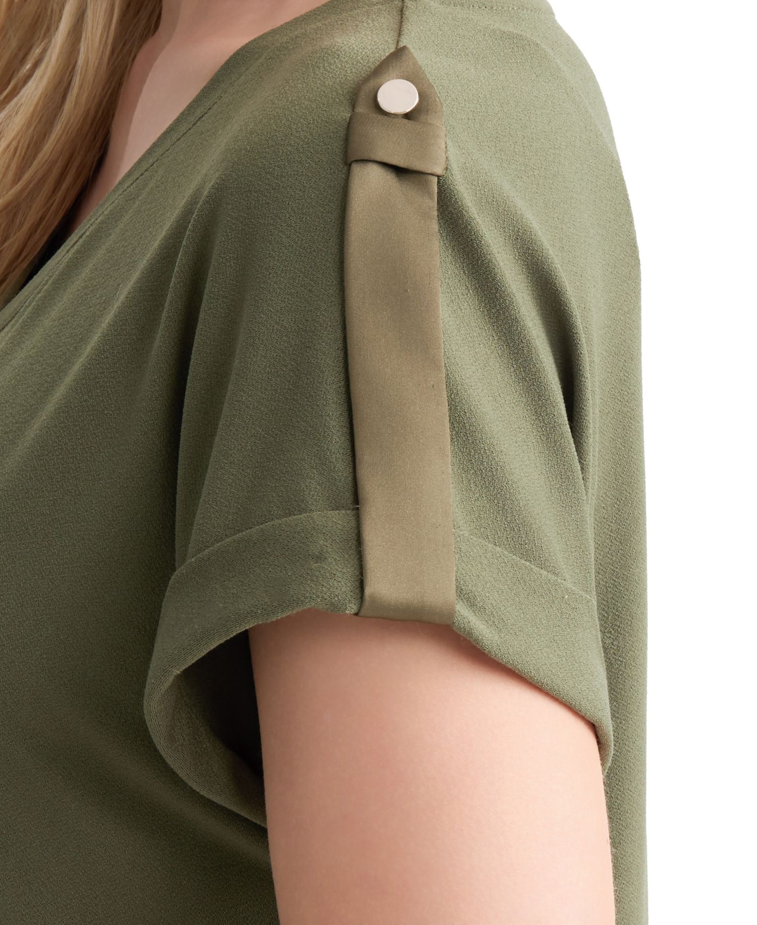 Women's Roll Cuff Tab T-Shirt