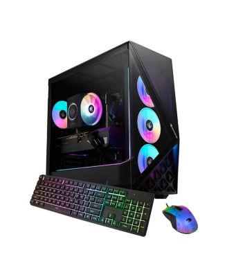 Slate SBI5N56T01 Gaming Desktop Computer, Intel Core Ultra 5 250KF Plus 4.2GHz, 16GB RAM, 1TB SSD, NVIDIA GeForce RTX 5060Ti 8GB, Windows 11