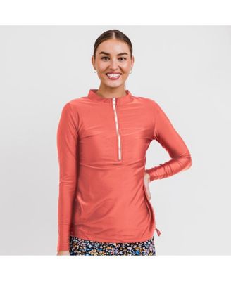 Women's Half-Zip Nora Swim Top