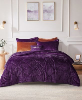 Felicia Velvet 3-Pc. Comforter Set, Twin/Twin XL