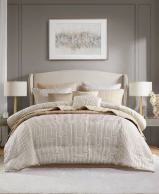 Royce Luxury Jacquard 10-Pc. Comforter Set, California King