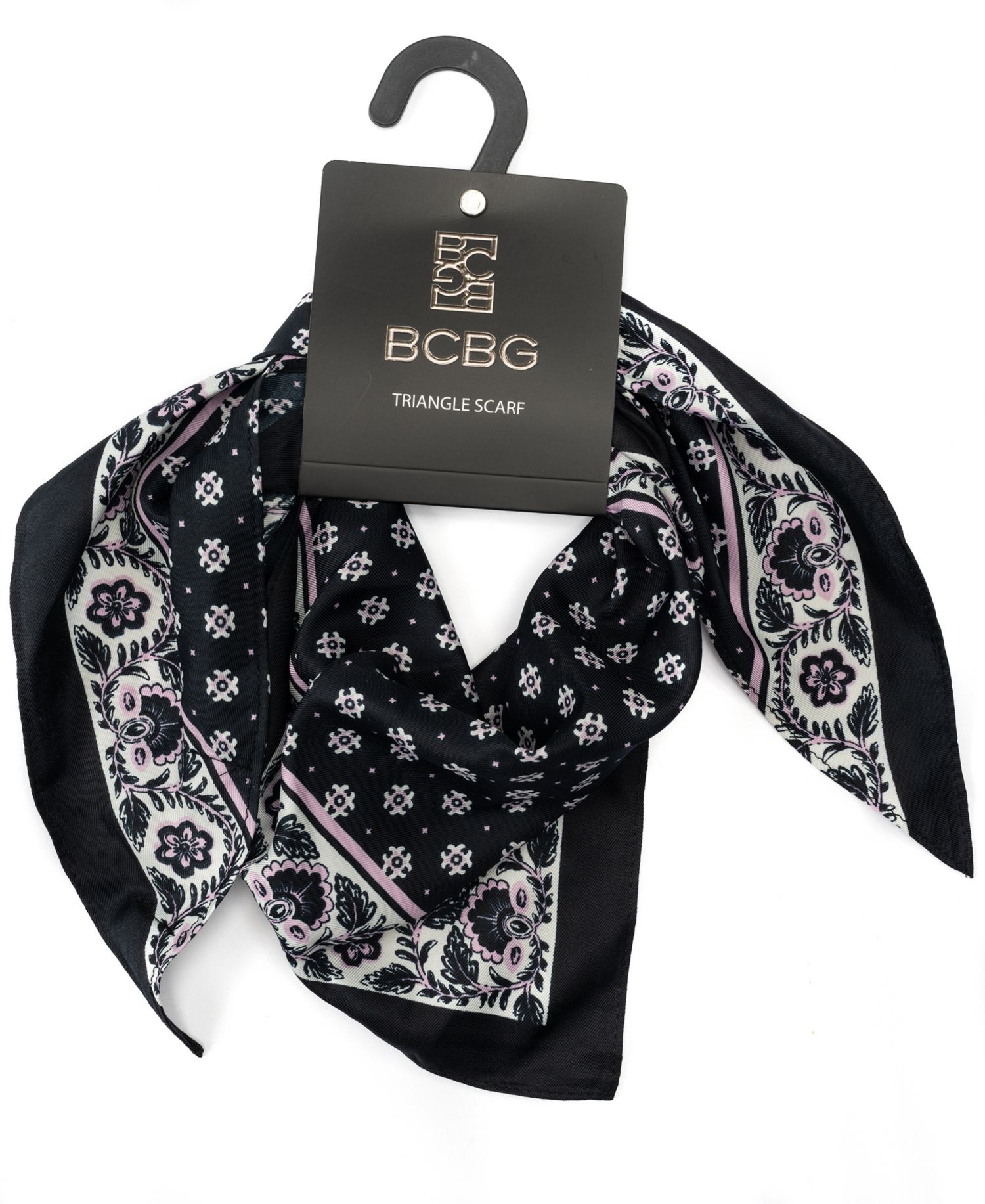 Block Printed Triangle Scarf