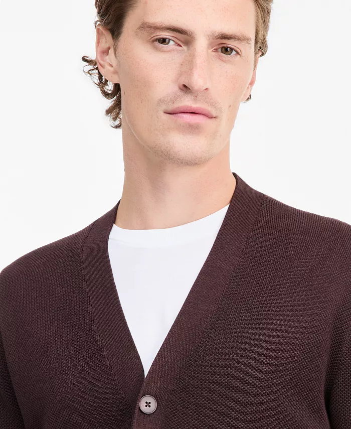 Men's Button-Up Cardigan Sweater - thumbnail 8