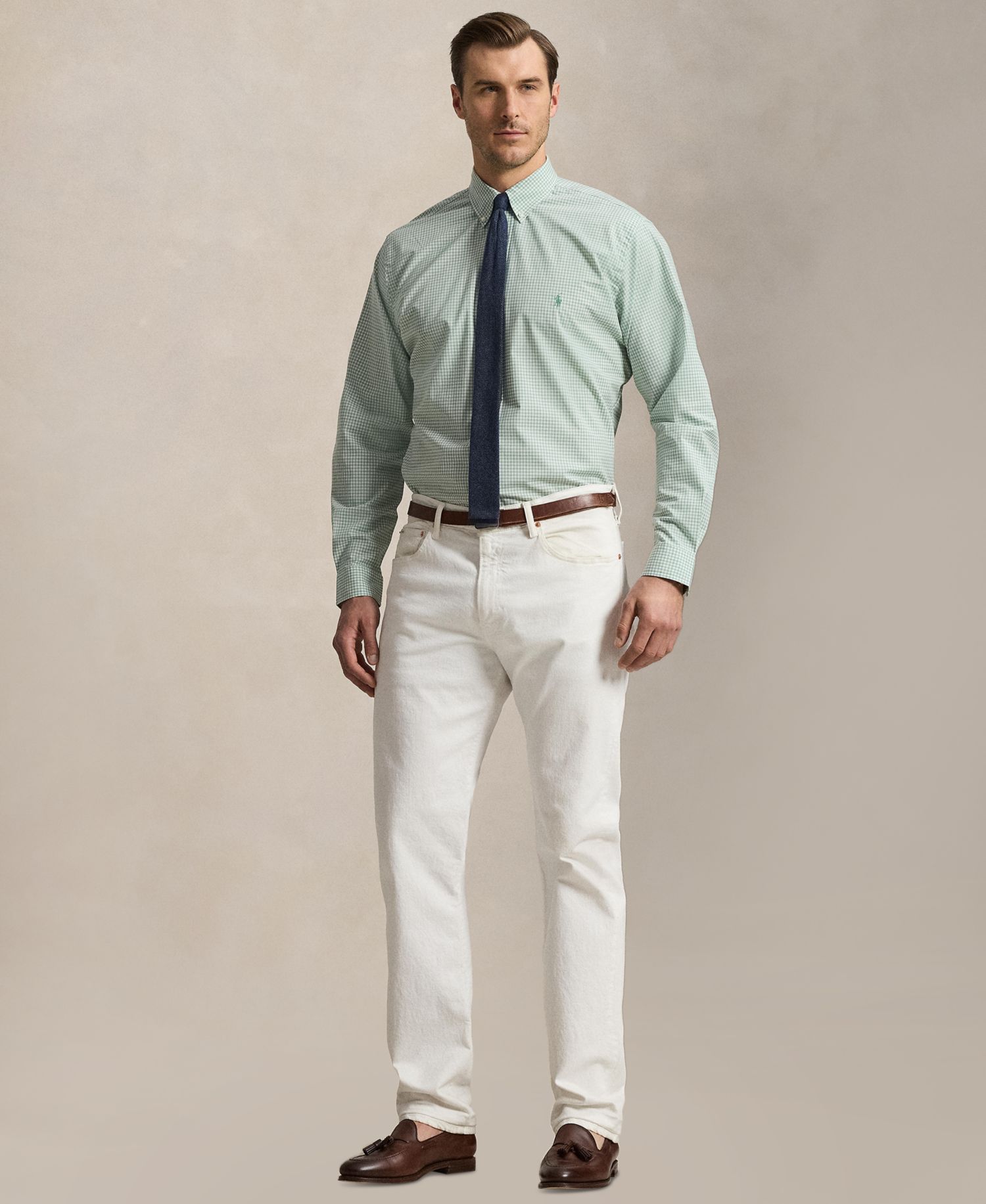 Men's Big & Tall Poplin Sport Shirt